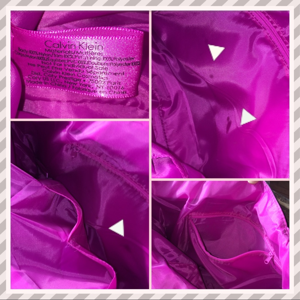 Calvin Klein Black Patent Tote Bag - Picture 3 of 4